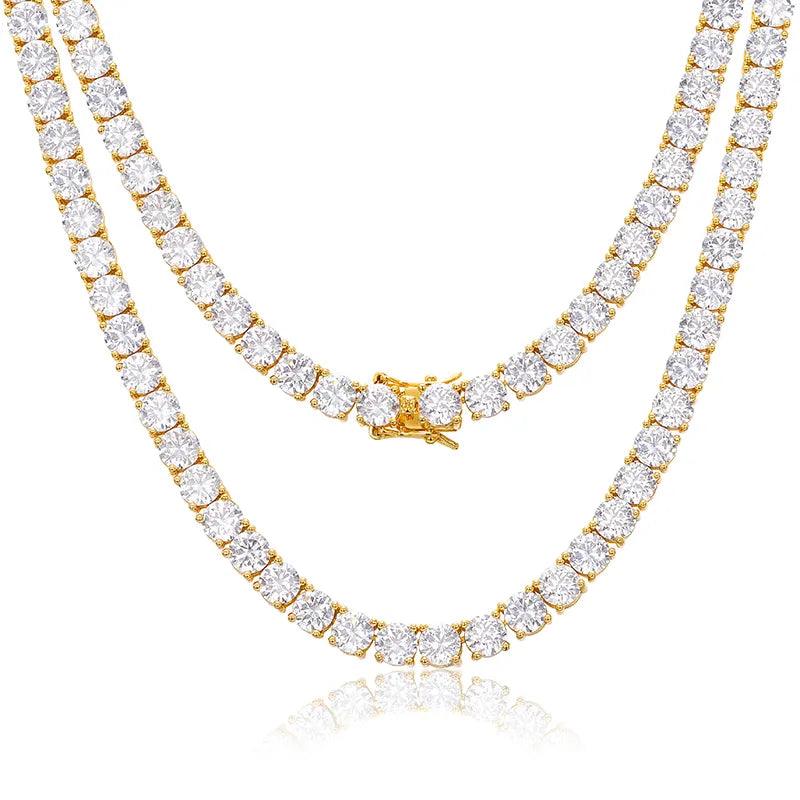 Lab Diamond Tennis Necklace - 3mm - Ice Dazzle - VVX™ Lab Diamond - Tennis Necklace