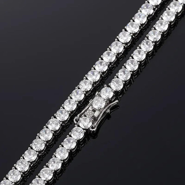 Lab Diamond Tennis Necklace - 3mm - Ice Dazzle - VVX™ Lab Diamond - Tennis Necklace