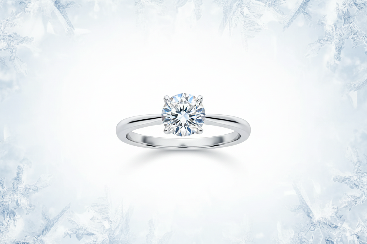 Ice Dazzle brand lab-grown diamond engagement ring  collection banner image