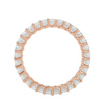 Lumina Eternity Band - 14K Rose Gold - Ice Dazzle - VVX™ Diamond - Eternity Band