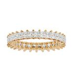 Lumina Eternity Band - 14K Yellow Gold - Ice Dazzle - VVX™ Diamond - Eternity Band
