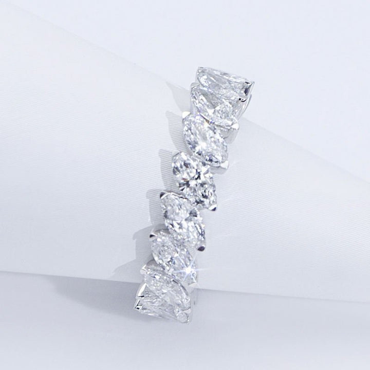 Marquise Eternity Band - Ice Dazzle - VVX™ Lab Diamond - Wedding Ring