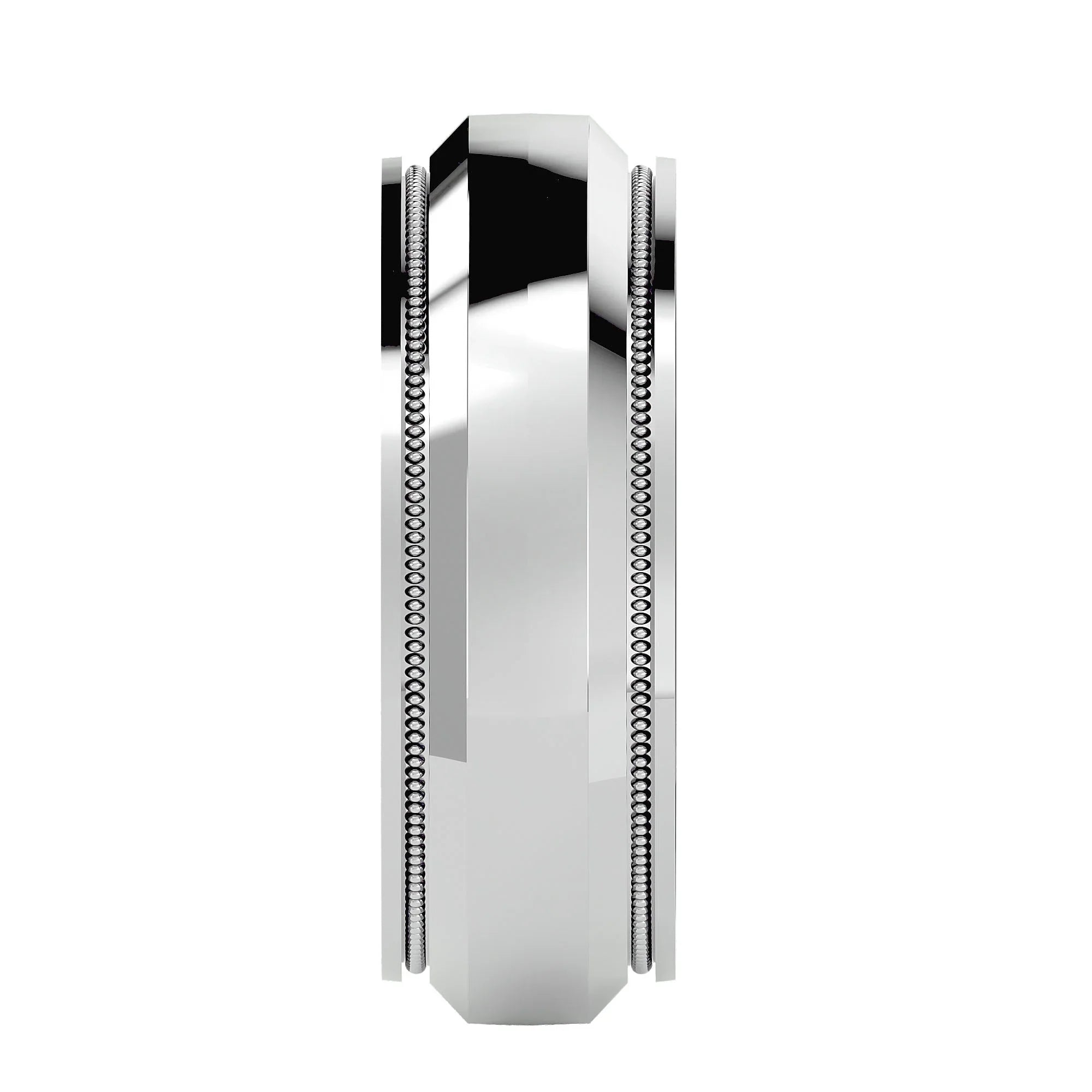 Milgrain Majesty Comfort - Fit Band - Ice Dazzle - Ice Dazzle - Wedding