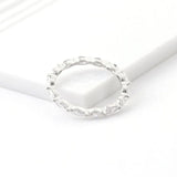 Minimal Marquise Wedding Band - Ice Dazzle - Ice Dazzle - Wedding Ring