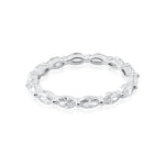 Minimal Marquise Wedding Band - Ice Dazzle - Ice Dazzle - Wedding Ring