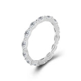 Minimal Marquise Wedding Band - Ice Dazzle - Ice Dazzle - Wedding Ring