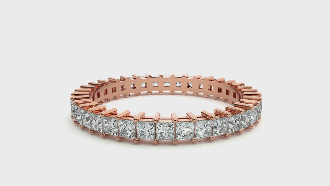 Isla Eternity Band (1.1 ct. tw.) - 14K Rose Gold