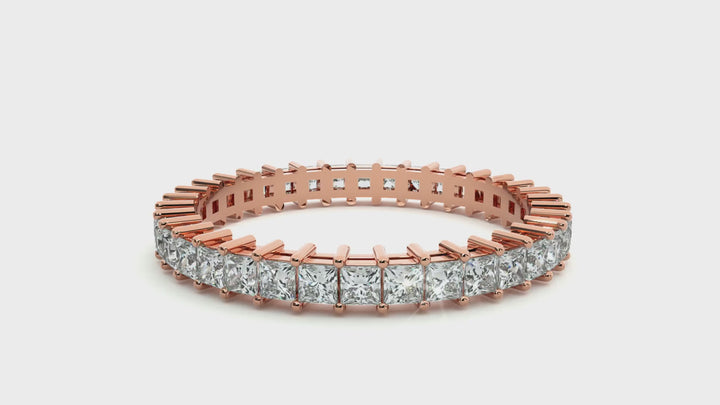 Isla Eternity Band (1.1 ct. tw.) - 14K Rose Gold
