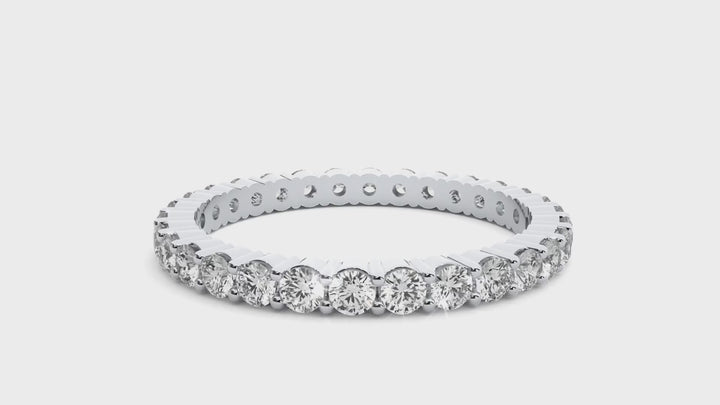 Kaira Eternity Band (0.9 ct. tw.) - 14K White Gold