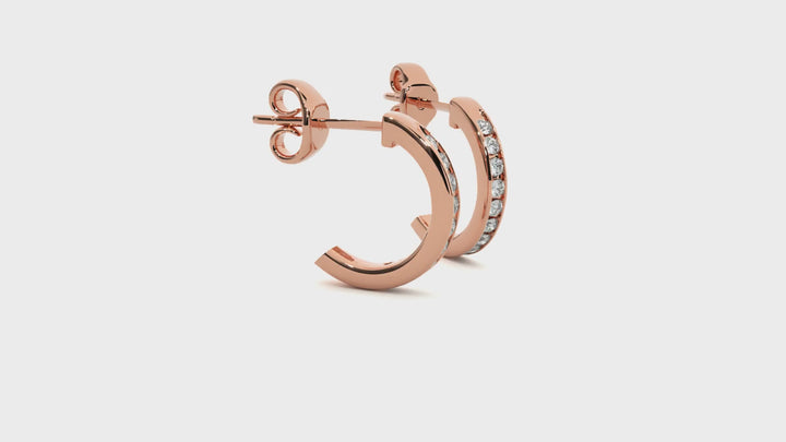 Half Hoop Earrings