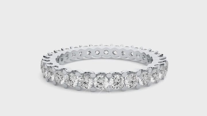 Luna Eternity Band (1.2 ct. tw.) - 14K White Gold