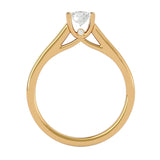 Radiant Elegance Engagement Ring - Ice Dazzle - Ice Dazzle - Engagement Rings