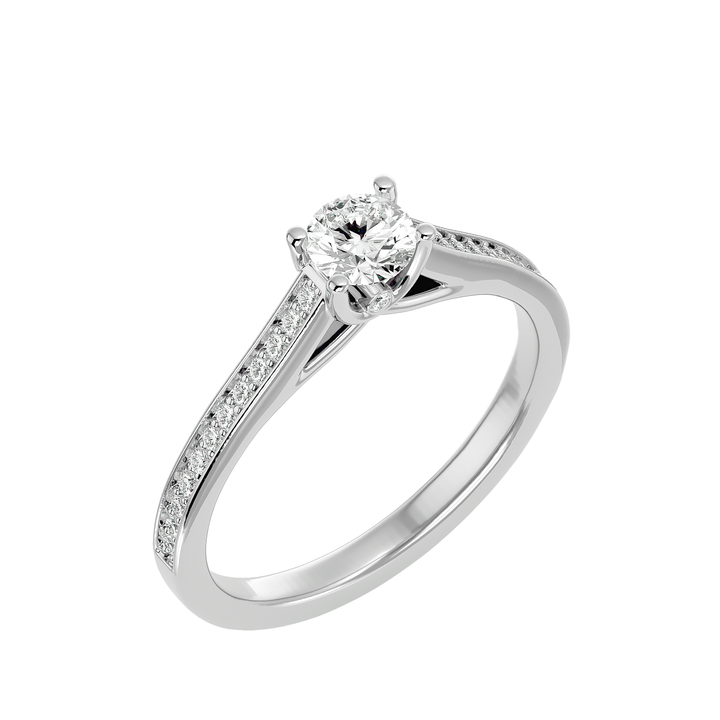 Radiant Elegance Engagement Ring - Ice Dazzle - Ice Dazzle - Engagement Rings