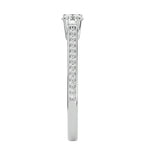 Radiant Elegance Engagement Ring - Ice Dazzle - Ice Dazzle - Engagement Rings