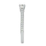 Radiant Elegance Engagement Ring - Ice Dazzle - Ice Dazzle - Engagement Rings