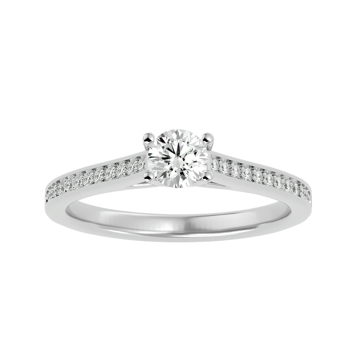 Radiant Elegance Engagement Ring - Ice Dazzle - Ice Dazzle - Engagement Rings