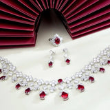 Ravishing Ruby Jewelry Set - Ice Dazzle - Ice Dazzle - Jewelry Set