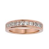 The Majesty - 18K Rose Gold - Ice Dazzle - VVX™ - Wedding Band