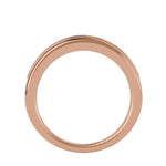 The Majesty - 18K Rose Gold - Ice Dazzle - VVX™ - Wedding Band