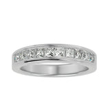 The Majesty - 18K White Gold - Ice Dazzle - VVX™ - Wedding Band