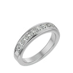 The Majesty - 18K White Gold - Ice Dazzle - VVX™ - Wedding Band