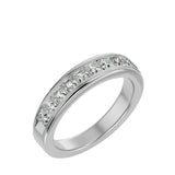 The Majesty - 18K White Gold - Ice Dazzle - VVX™ - Wedding Band