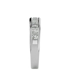 The Majesty - 18K White Gold - Ice Dazzle - VVX™ - Wedding Band
