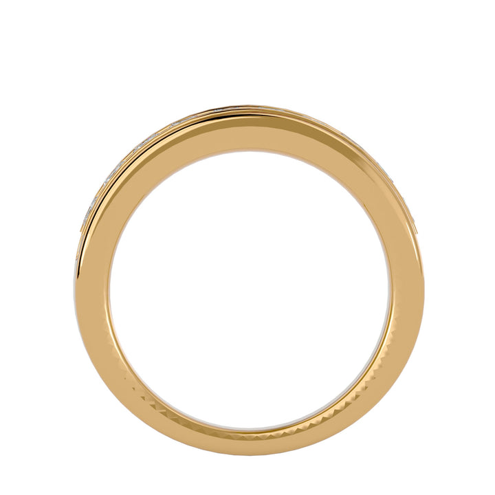 The Majesty - 18K Yellow Gold - Ice Dazzle - VVX™ - Wedding Band