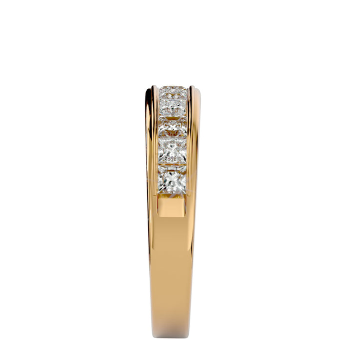 The Majesty - 18K Yellow Gold - Ice Dazzle - VVX™ - Wedding Band