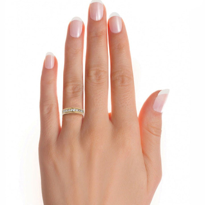 The Majesty - 18K Yellow Gold - Ice Dazzle - VVX™ - Wedding Band