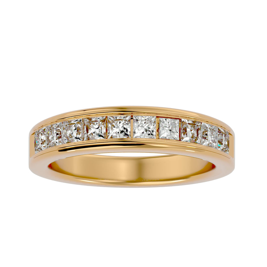 The Majesty - 18K Yellow Gold - Ice Dazzle - VVX™ - Wedding Band