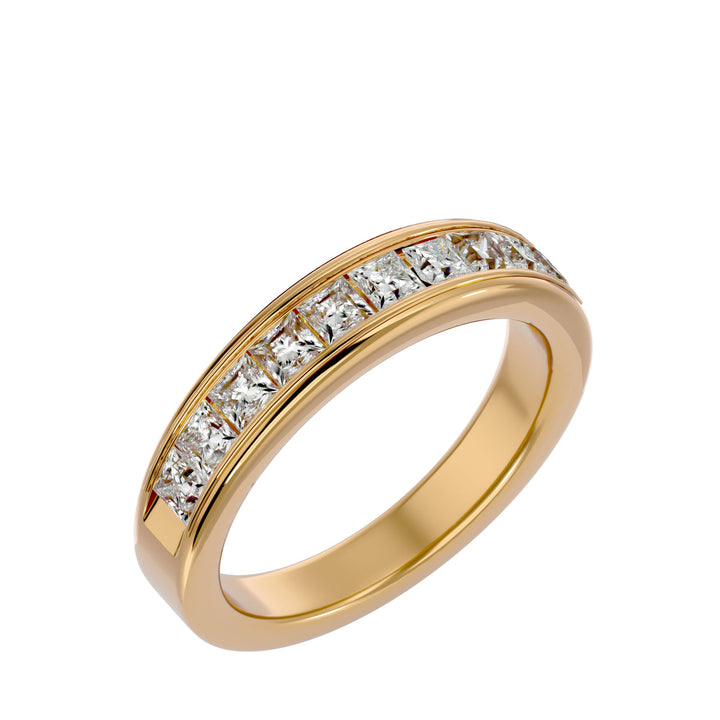 The Majesty - 18K Yellow Gold - Ice Dazzle - VVX™ - Wedding Band