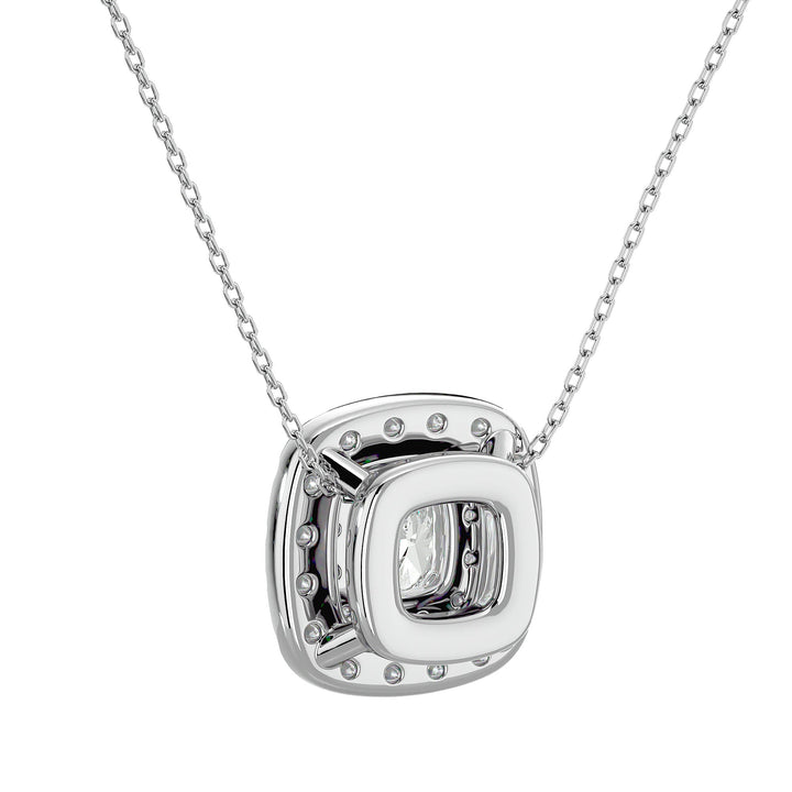 Timeless Halo - Ice Dazzle - Ice Dazzle - Solitaire Pendant