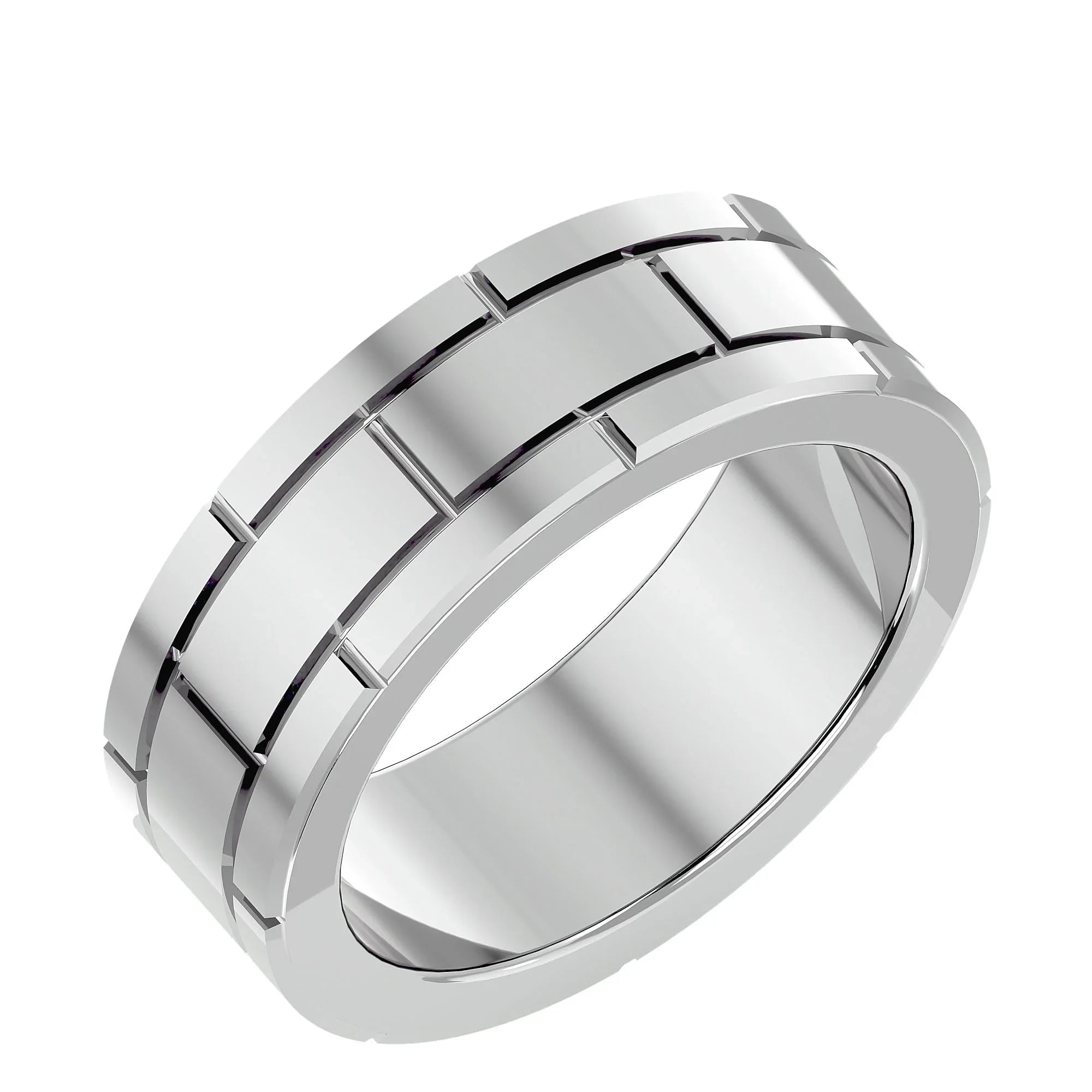 Titan Forge Comfort - Fit Band - Ice Dazzle - Ice Dazzle - Wedding
