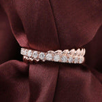 Unity - Row Wedding Band - Ice Dazzle - VVX™ Lab Diamond - Wedding Ring