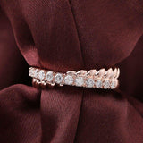 Unity - Row Wedding Band - Ice Dazzle - VVX™ Lab Diamond - Wedding Ring