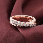 Unity - Row Wedding Band - Ice Dazzle - VVX™ Lab Diamond - Wedding Ring
