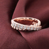 Unity - Row Wedding Band - Ice Dazzle - VVX™ Lab Diamond - Wedding Ring