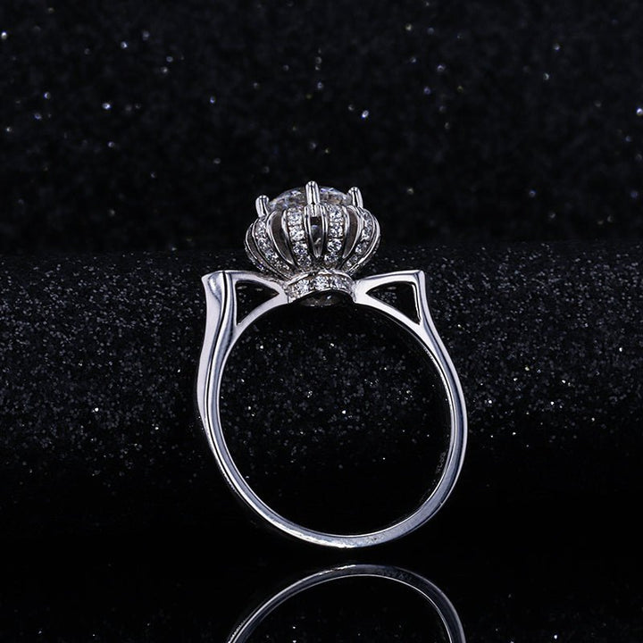 Lab Grown Diamond Engagement Ring in 14K White Gold (1.5 Ct. Tw.) - Ice Dazzle - VVX™ Lab Diamond - Engagement Rings