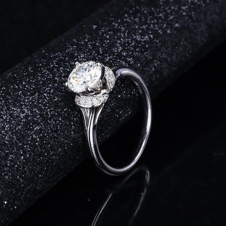 Lab Grown Diamond Engagement Ring in 14K White Gold (1.5 Ct. Tw.) - Ice Dazzle - VVX™ Lab Diamond - Engagement Rings