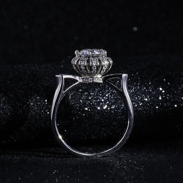 Lab Grown Diamond Engagement Ring in 14K White Gold (1.5 Ct. Tw.) - Ice Dazzle - VVX™ Lab Diamond - Engagement Rings